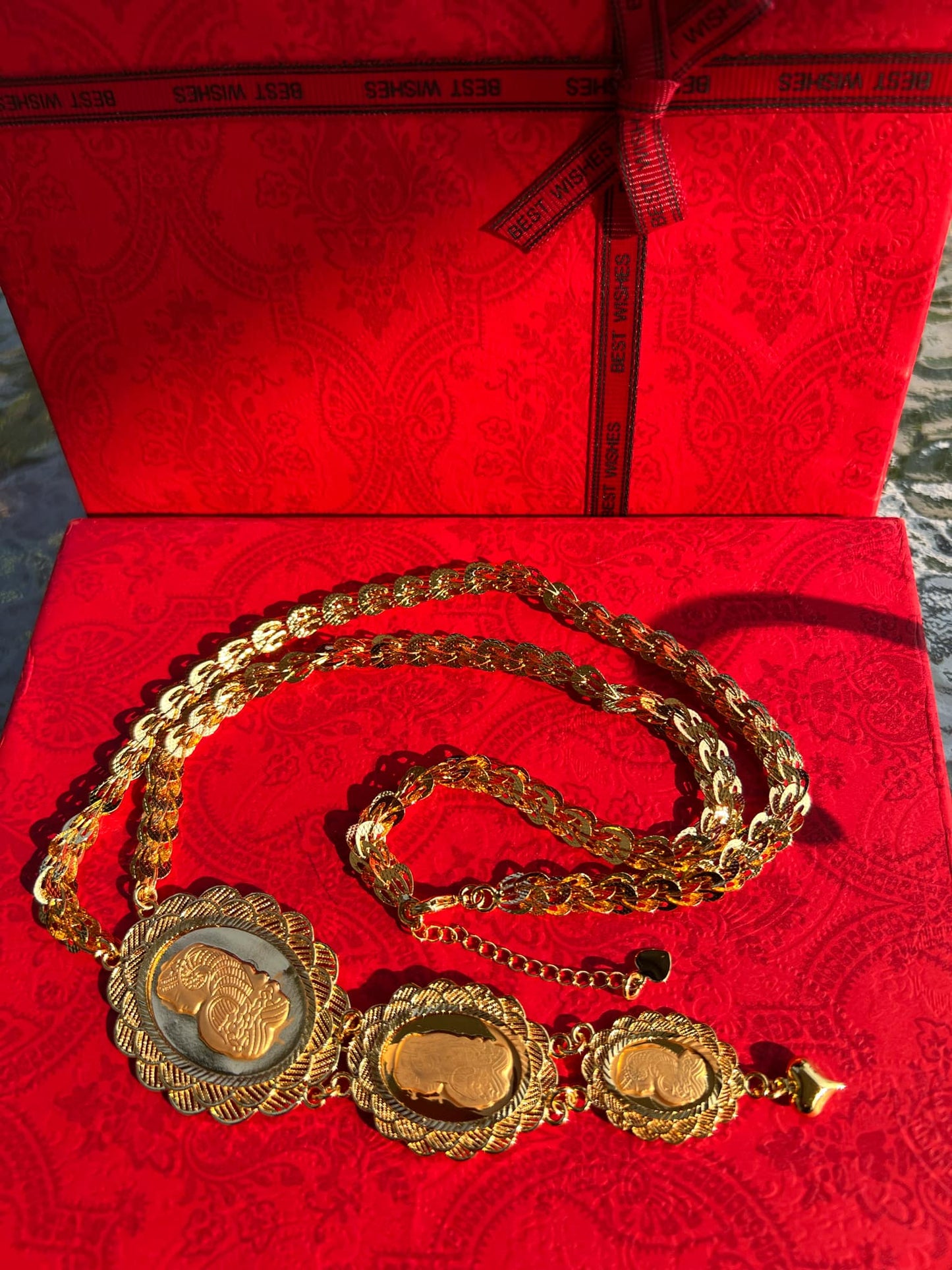 24K Gold Plated Long Necklace