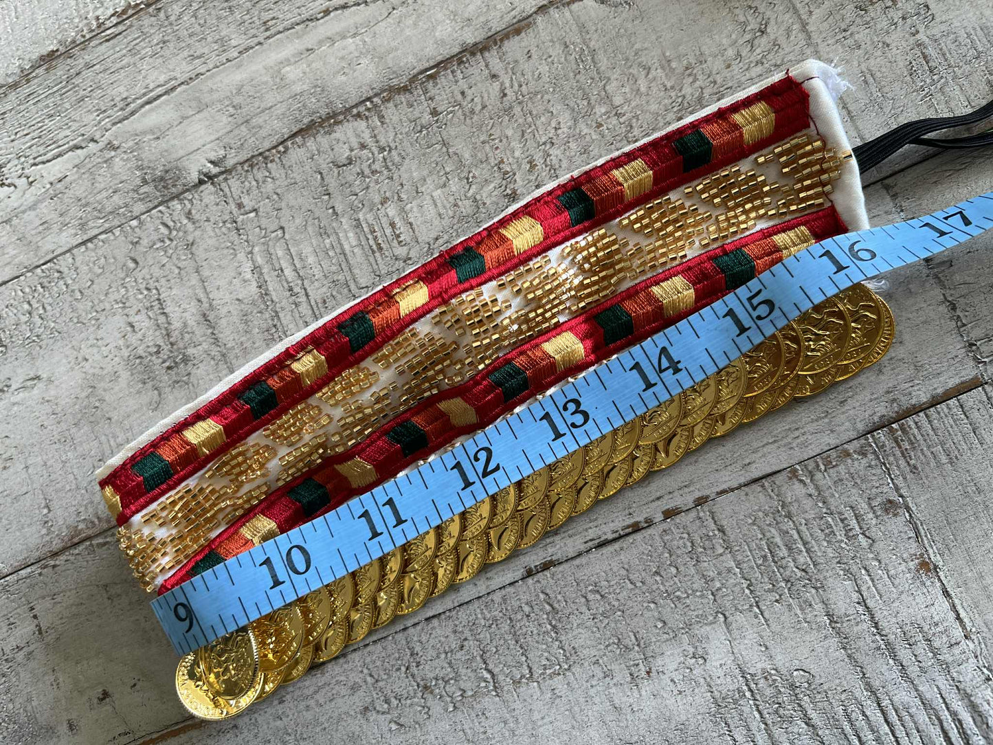 Gold-Plated Coins Headpiece