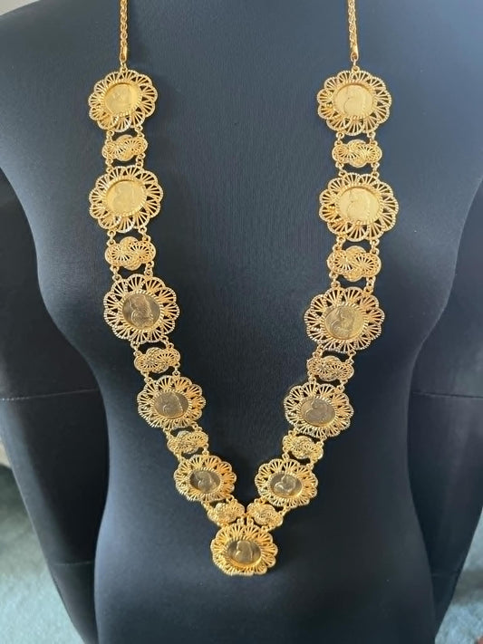 Gold-Plated Kalda Necklace