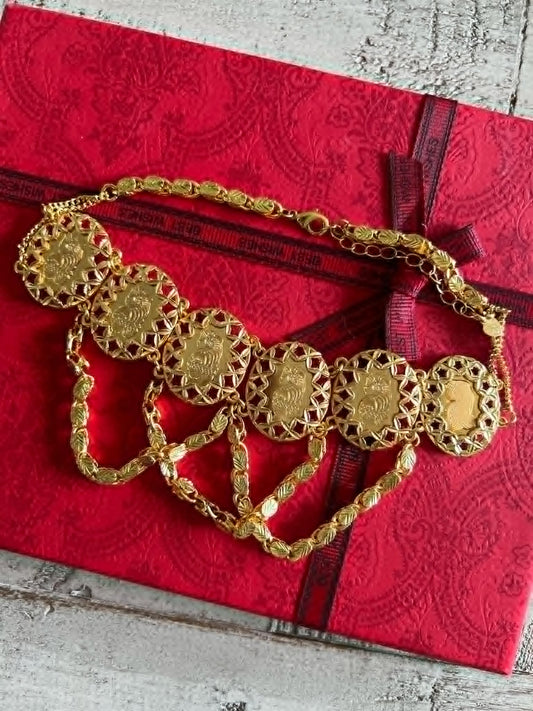 24K Gold-Plated Choker