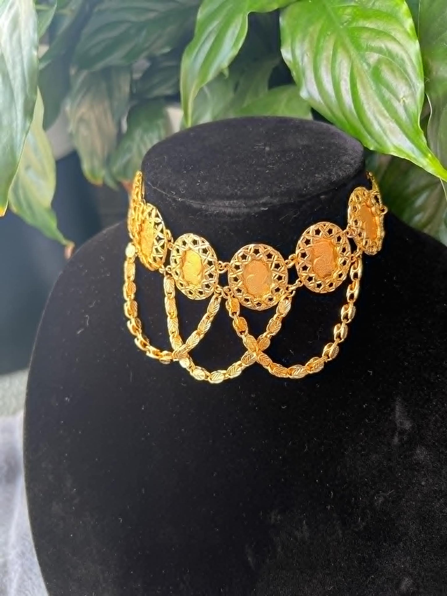 24K Gold-Plated Choker
