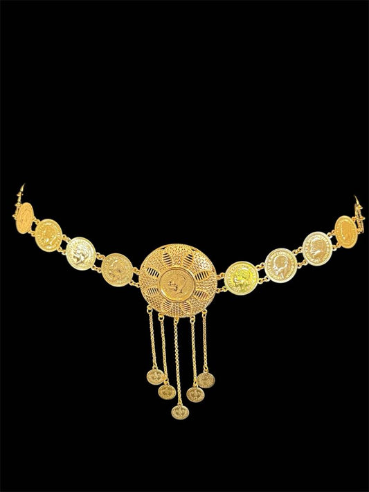 Gold-Plated Coin Belt