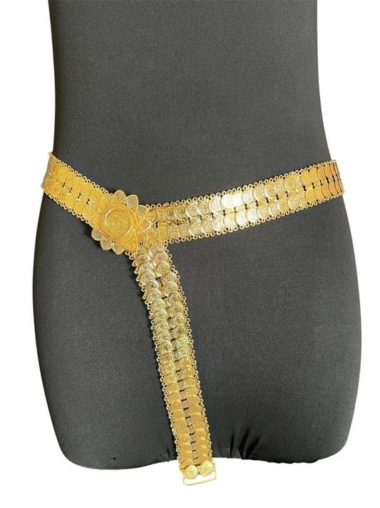 Gold-Plated Coin Belt