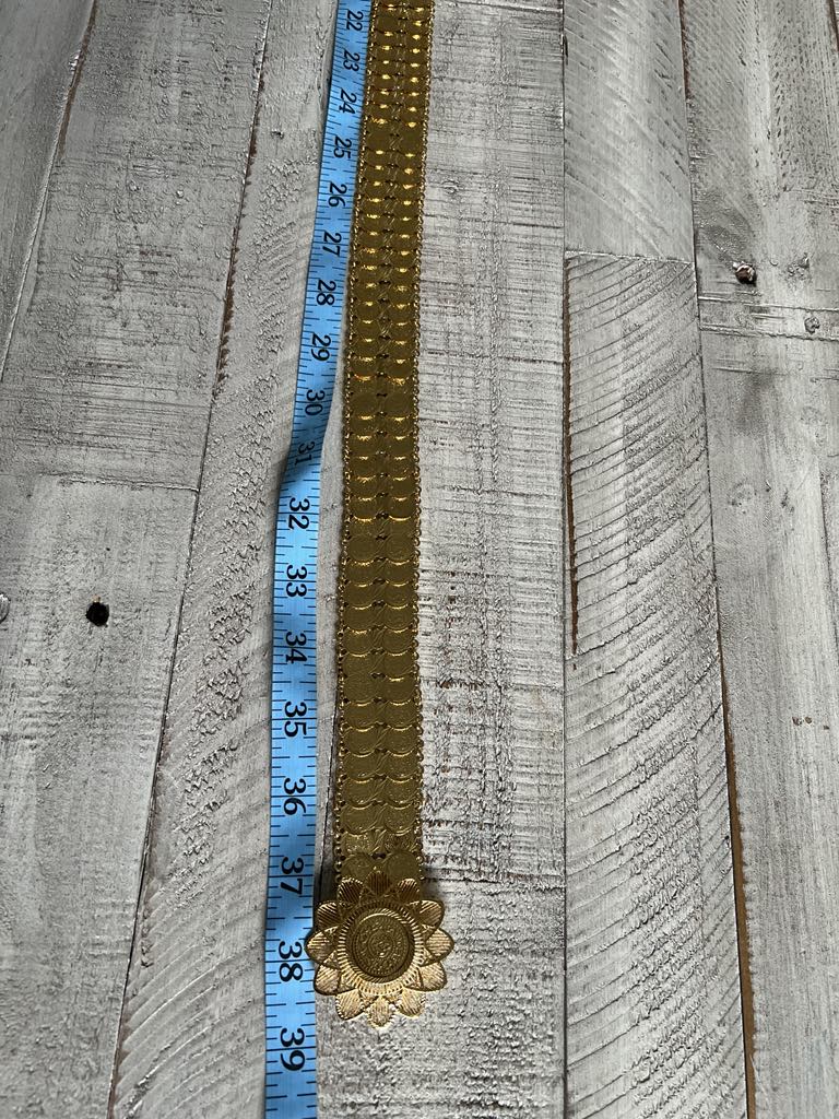 Gold-Plated Coin Belt