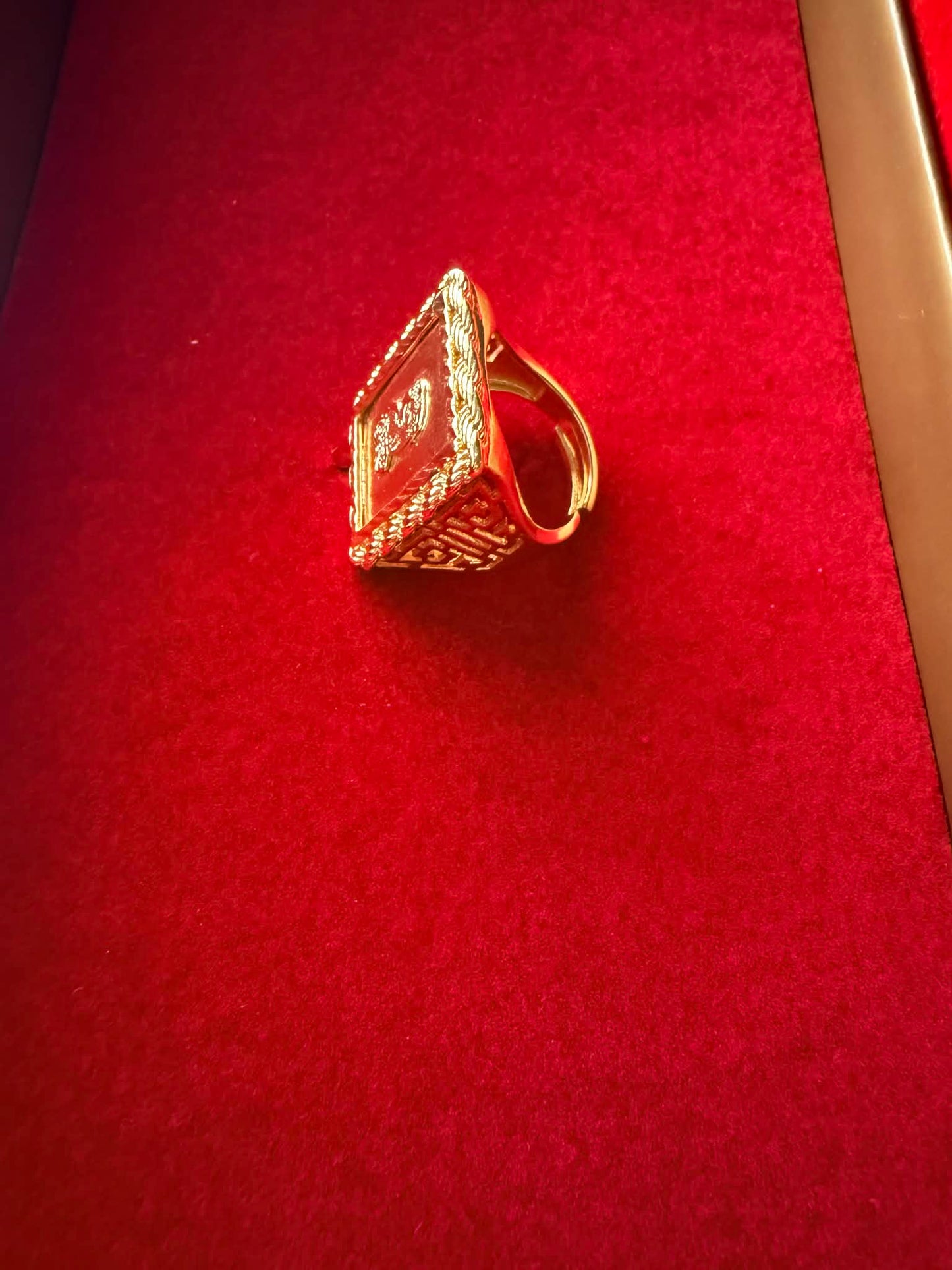 Gold-Plated Ring