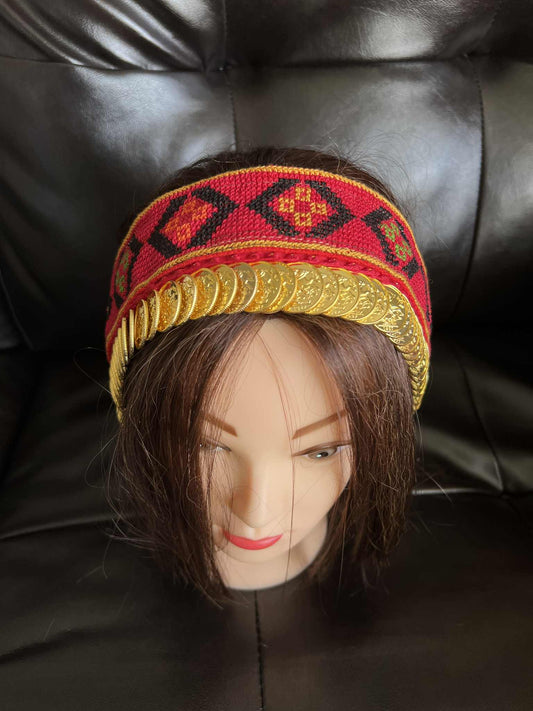 Gold-Plated Coins Headpiece