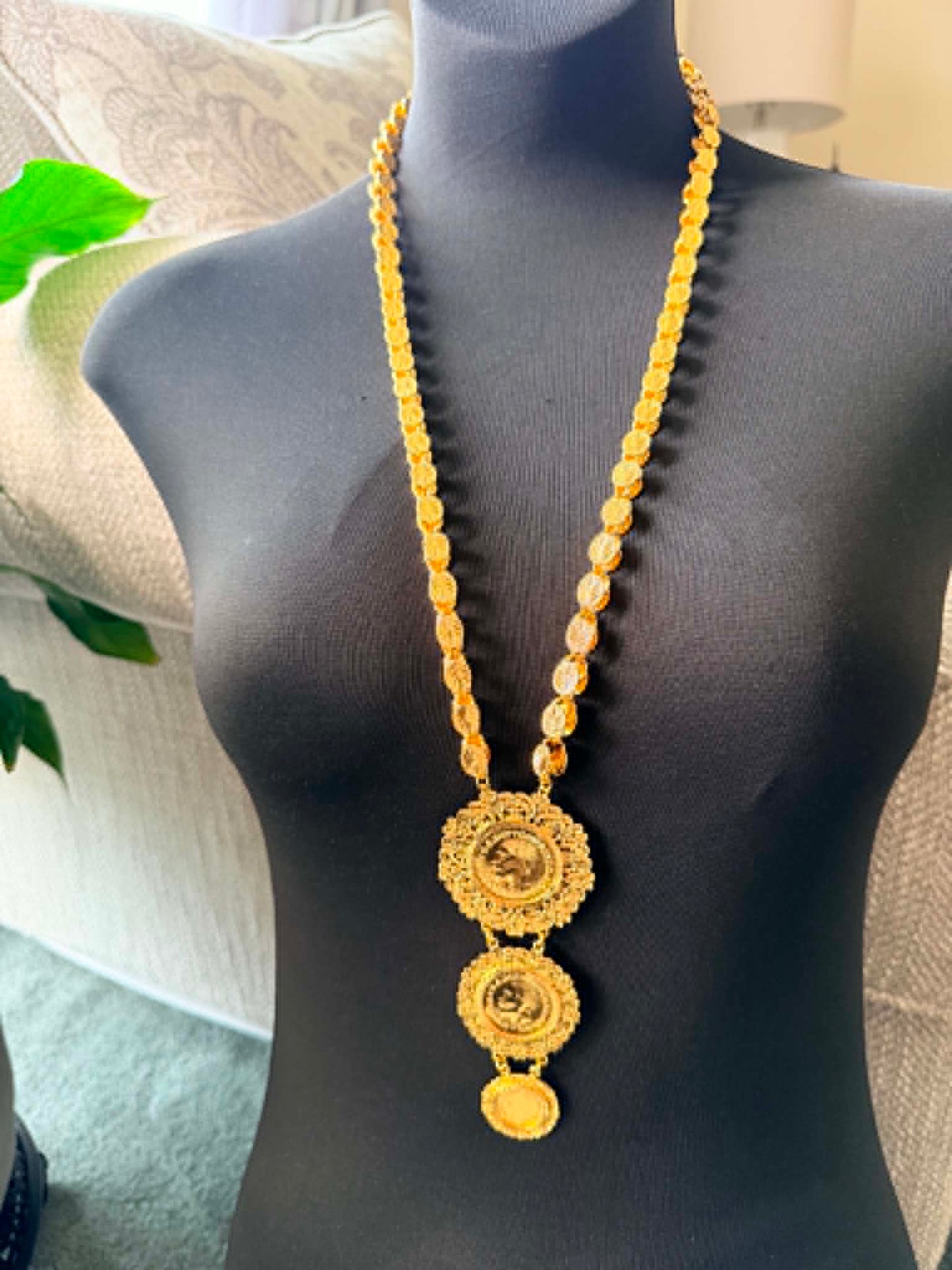 3 Coins Necklace