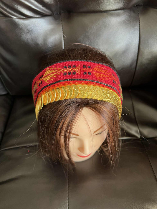 Gold-Plated Coins Headpiece