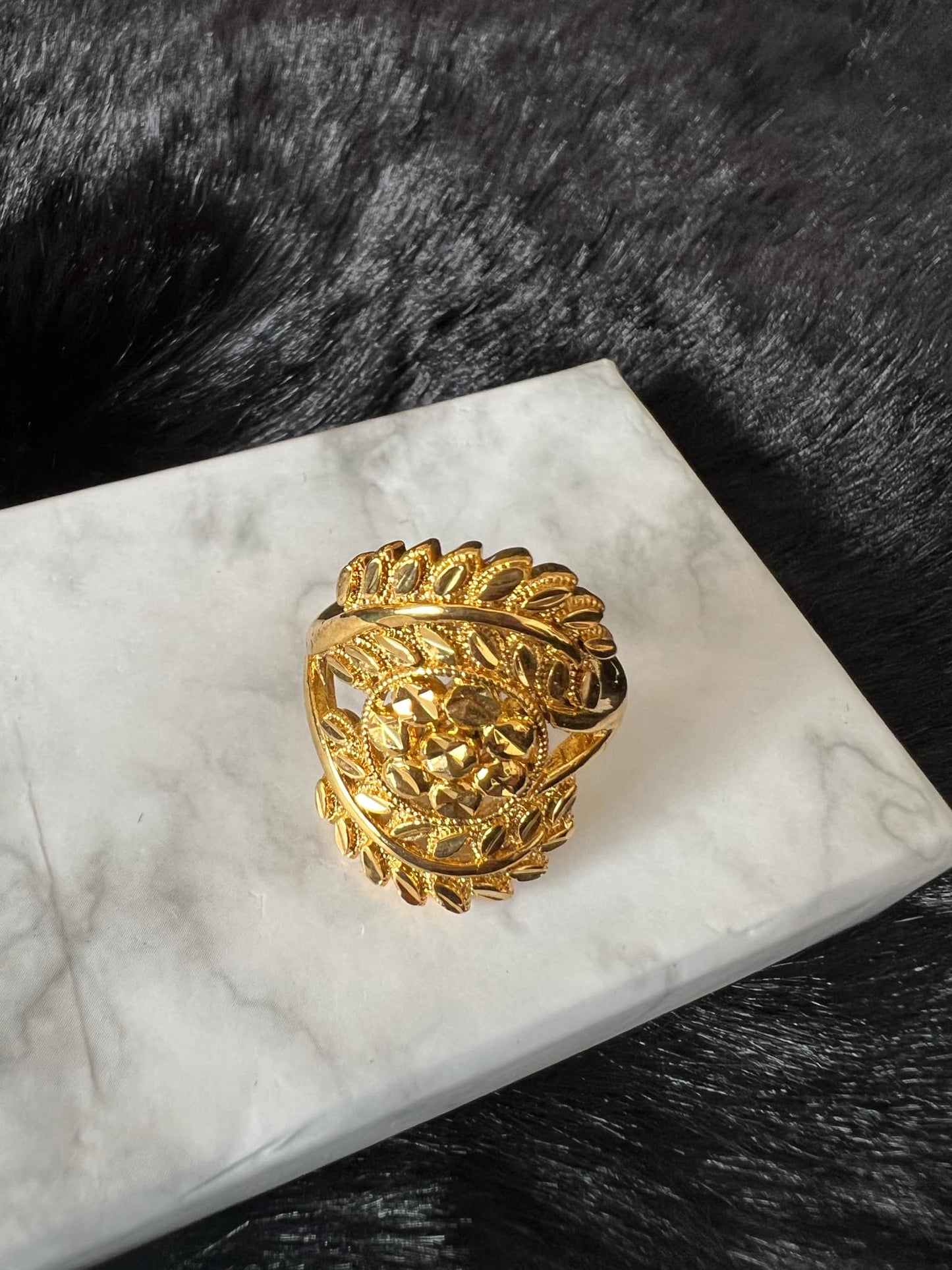 Gold-Plated Ring