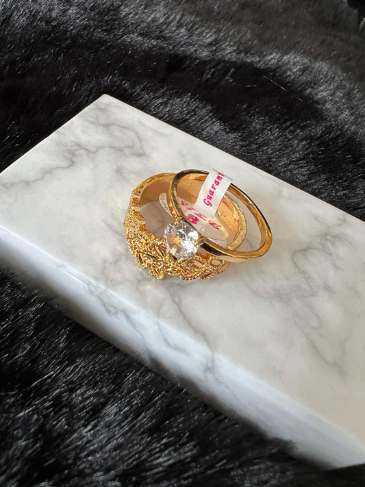 Gold-Plated Ring